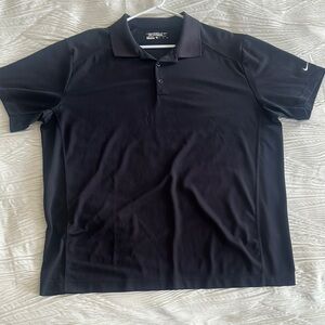 Nike Men's Black Polo Shirt
